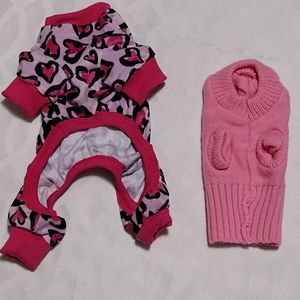 Dog clothes lot size small
